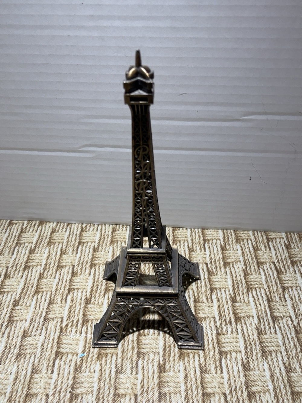 Eiffel Tower Metal Souvenir in Antique Bronze Finish